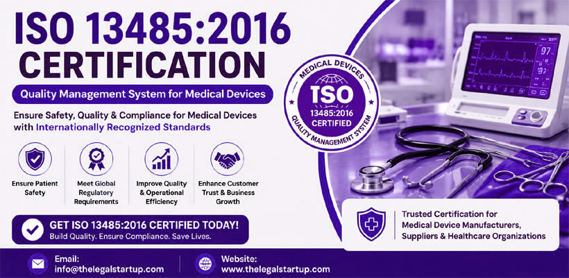 ISO 13485 Certification in Chennai