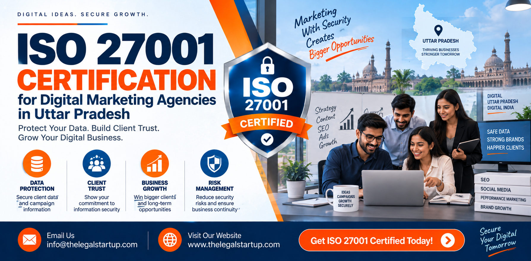 ISO 27001 Certification for Digital Marketing Agencies in Uttar Pradesh