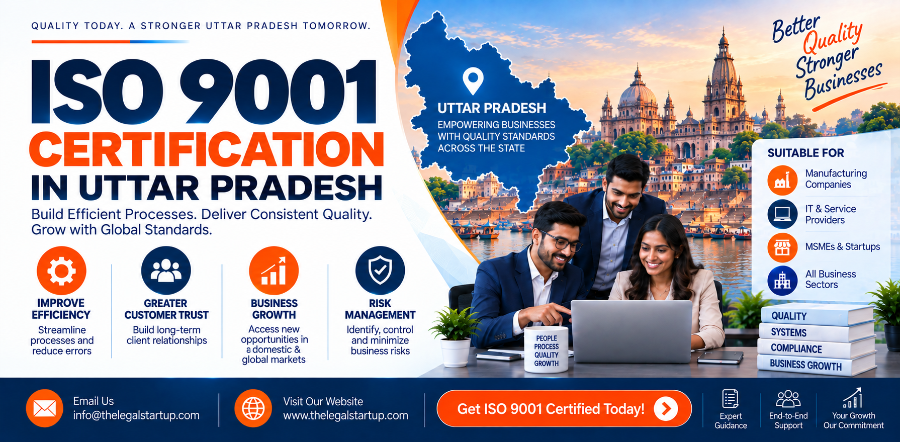 ISO 9001 Certification in Uttar Pradesh