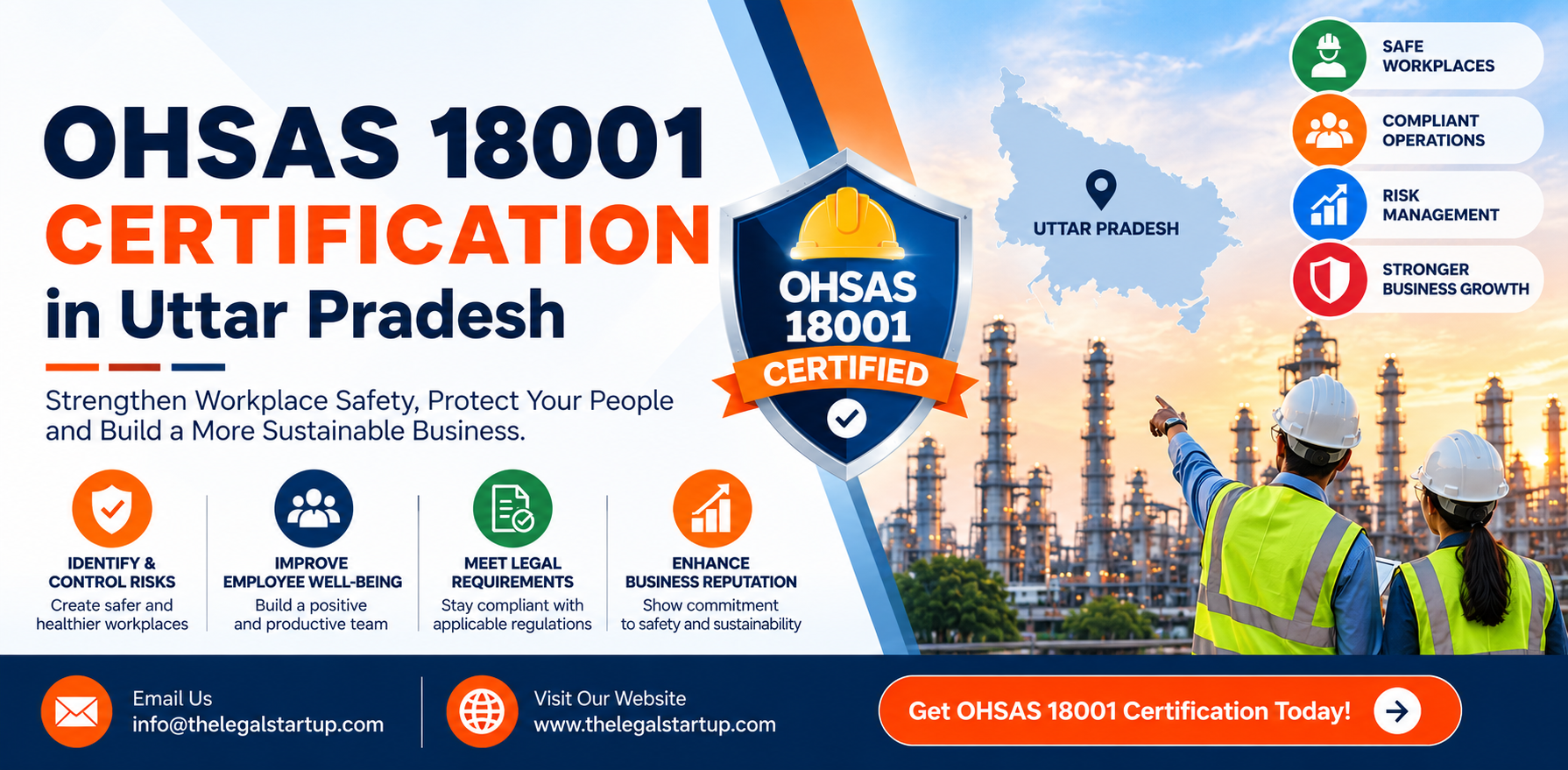 OHSAS 18001 Certification in Uttar Pradesh