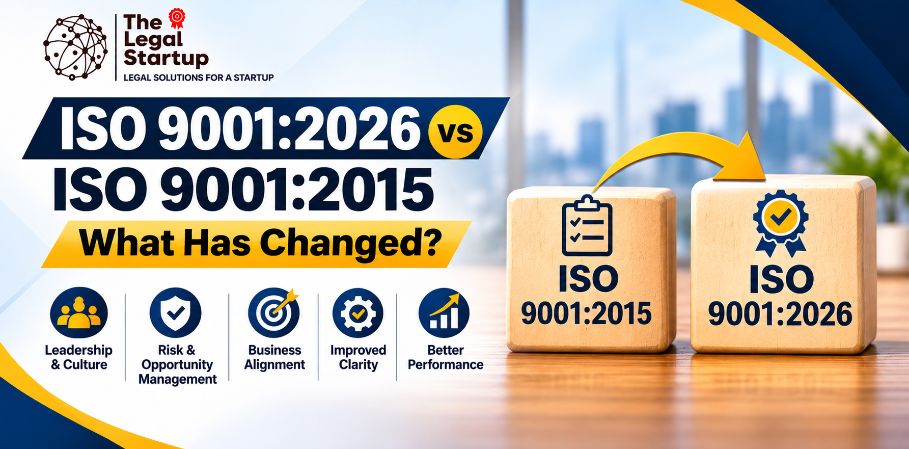ISO 9001 2026 vs ISO 9001 2015 What Has Changed
