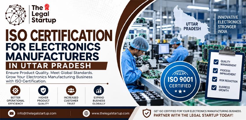 ISO Certification for Electronics Manufacturers in Uttar Pradesh