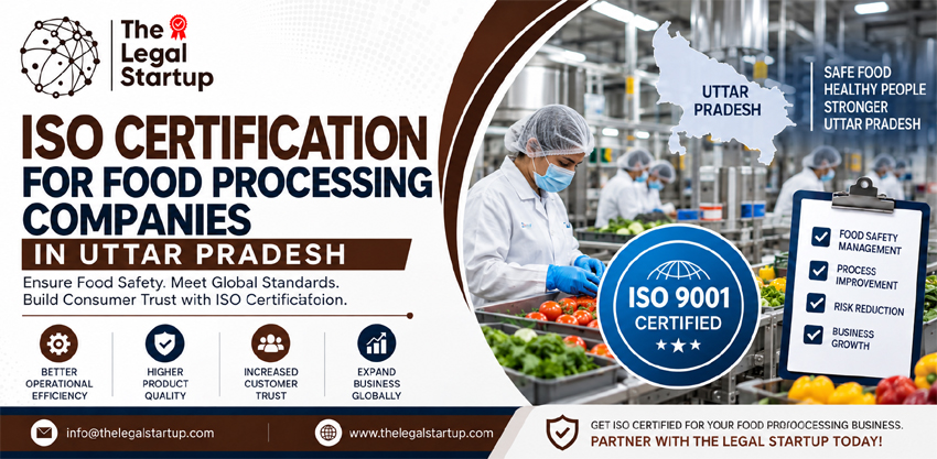 ISO Certification for Food Processing Companies in Uttar Pradesh