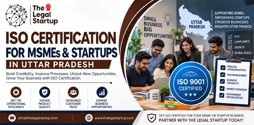 ISO Certification for MSMEs & Startups in Uttar Pradesh
